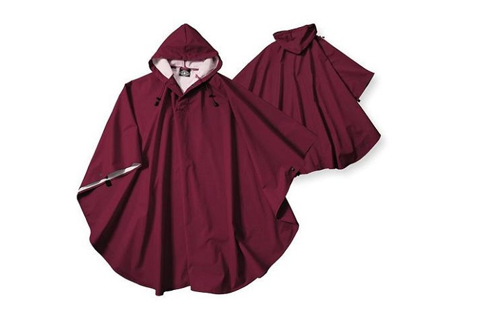 áo mưa cánh dơi màu đỏ