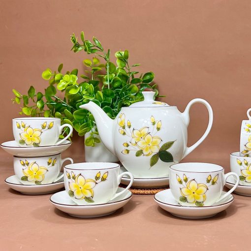 Bộ ấm trà cao cấp gốm sứ