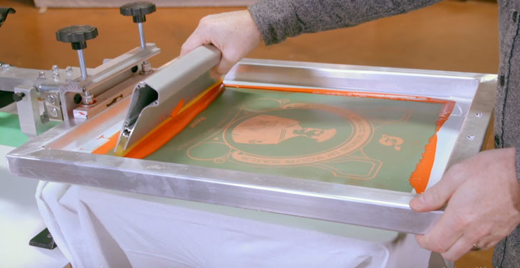 công nghệ in lụa